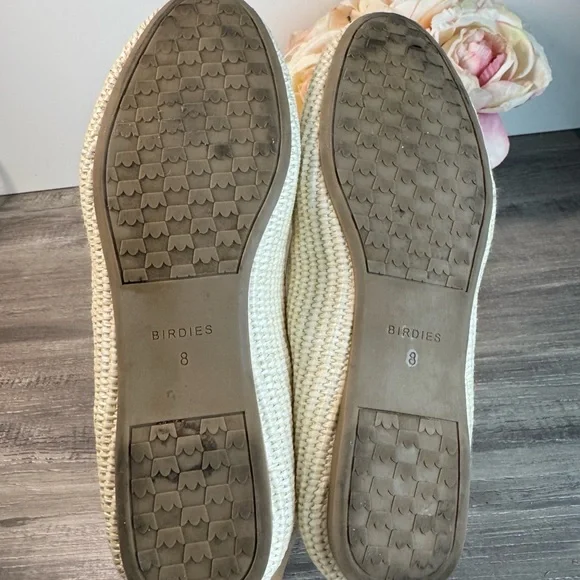Birdies Starling Raffia Flats Womens size 8 $130 EUC - Picture 9 of 12